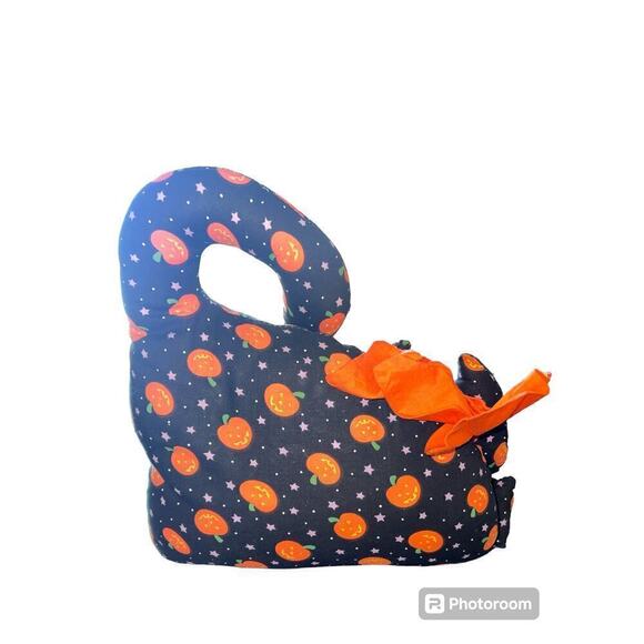 1995 Halloween Jack-o’-lantern Print Plush Weighted Cat NWT - Picture 2 of 5